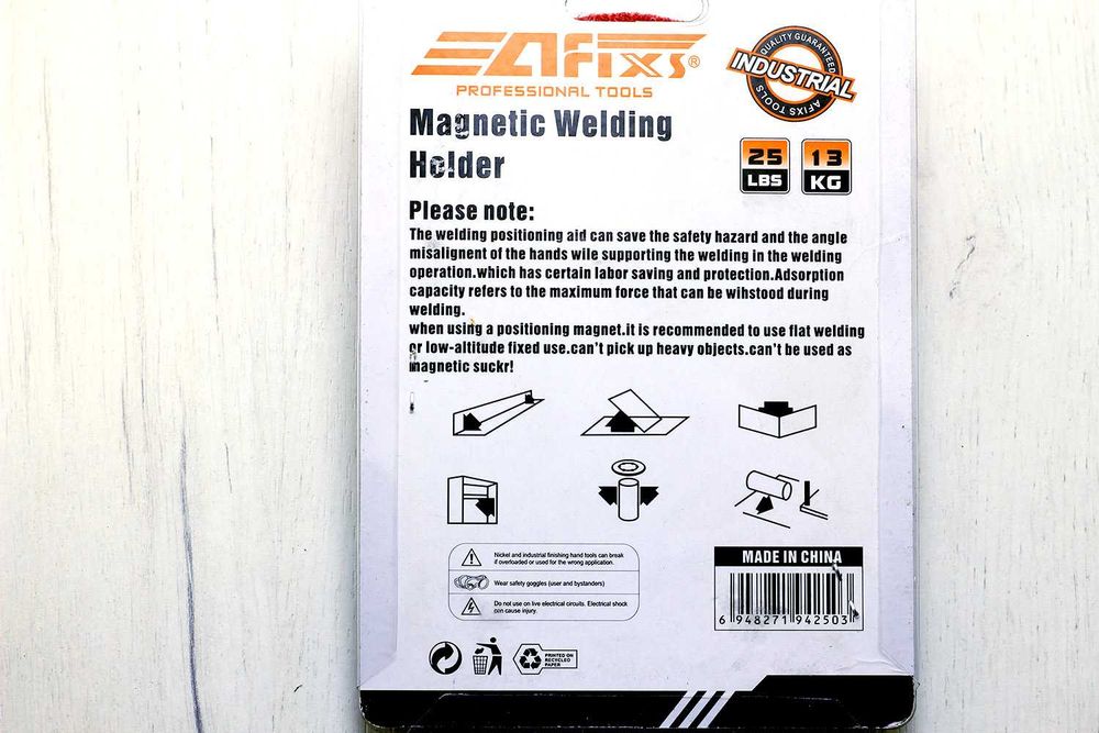 Монтажный магнит для сварки и сборки металок-ций Magnetic welding