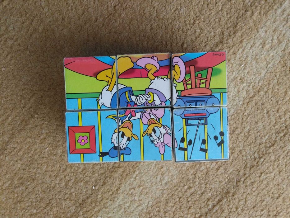 Игра с картони и кубченца (с 6 картинки) на Мики Маус - Обща цена