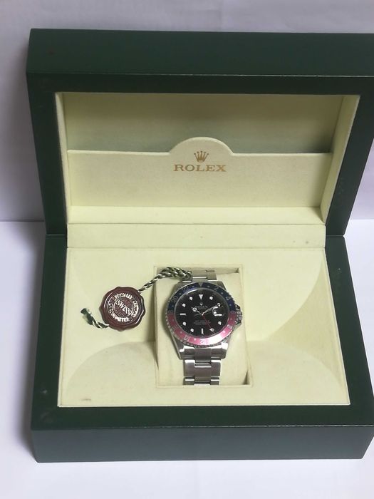 Rolex GMT Master II “Pepsi Rectangular dial” 16710 T