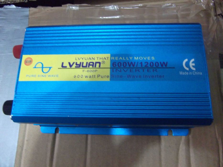 Invertor 600w 12V 220V unda pura