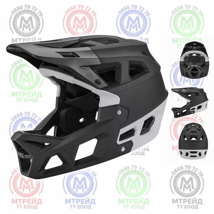 Кросова каска MARTAR, Full Face, Сертифицирана, Олекотена (690g), S/M