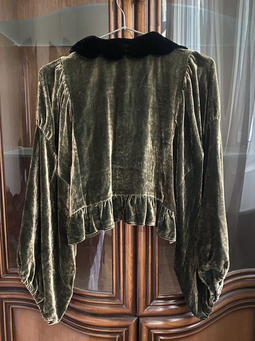 бархатная накидка