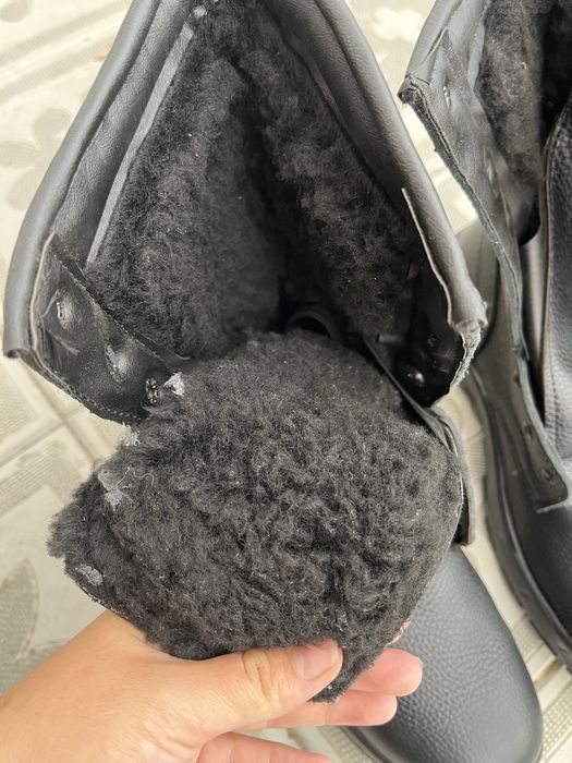 Новые зимние берцы