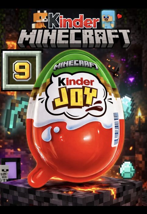 Kinder joy minecraft