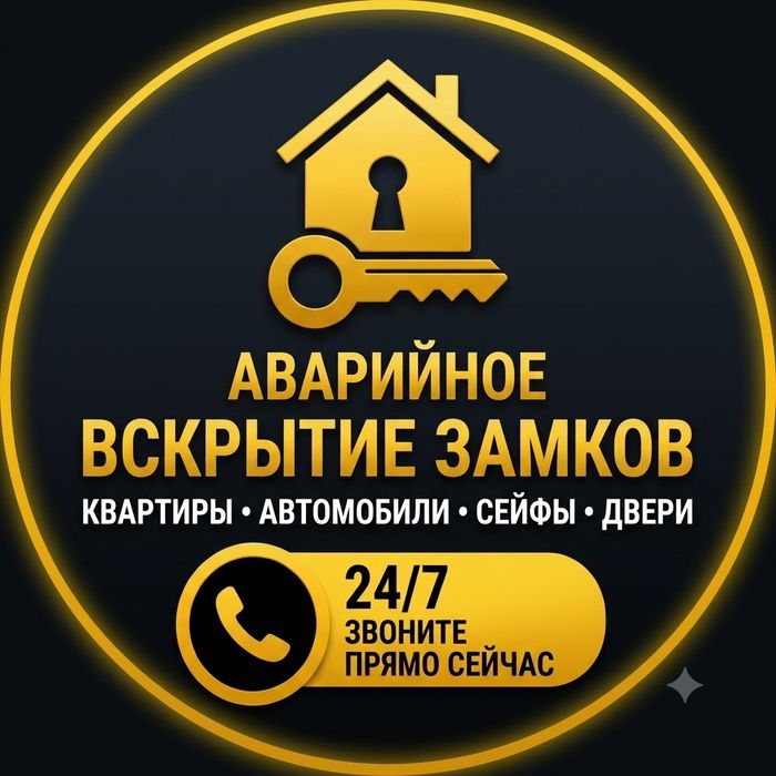 Профессиональное вскрытие замков дверей авто сейфов без взлома