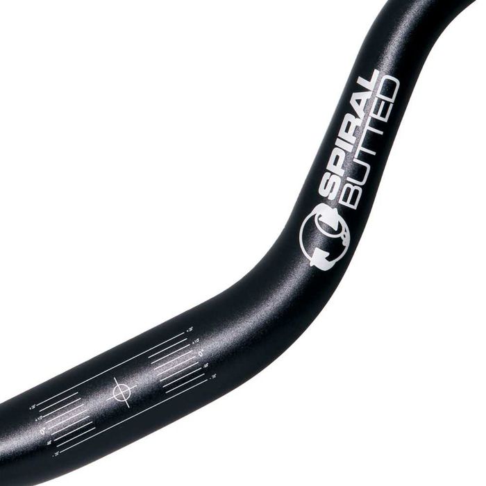НОВИ Кормило Katana Spiral Butted Riser 76мм издигане хват 31.8 ( захват ) колело