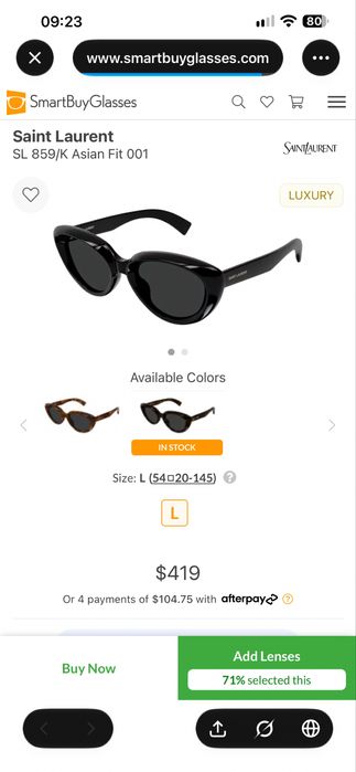 Ochelari de soare Saint Laurent (YSL) model SL 859/K 001 + Bon fiscal ! Garantie ! Factura !