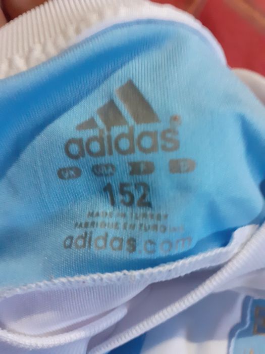 Tricou fotbal copii/Messi 10,Argentina 2015/Adidas 8/12 ani,150 cm