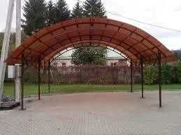 Монолитная трапеция и волнистый поликарбонат