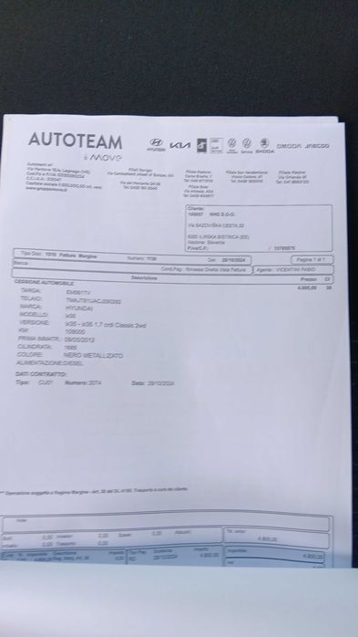 Hyundai ix35 - 124000 km.  7800€