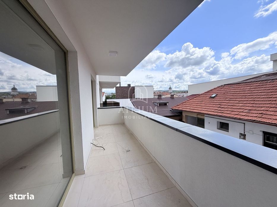 Apartament 2 camere bloc nou, mp 44,1 utili cu 8,32 balcon, zona Centr