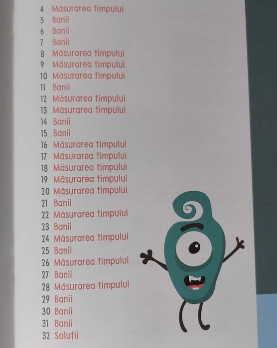 Matematica practica: masurarea timpului si banii