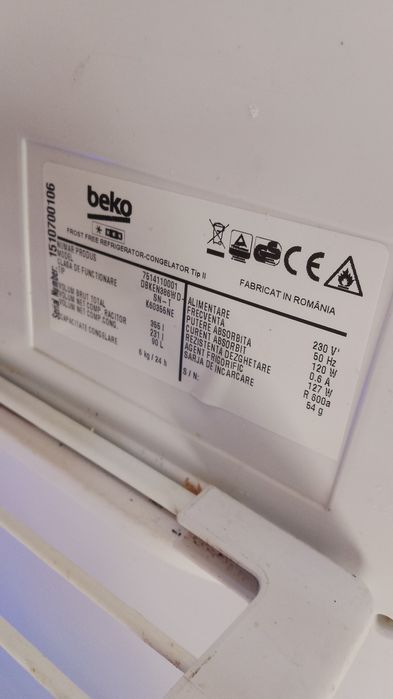 Frigider , congelator Beko