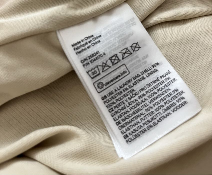 Блестящее нарядное мини платье из H&M