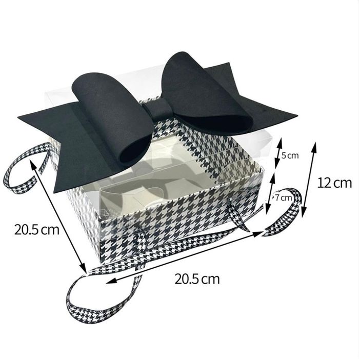 Коробка для клубники с Бантом