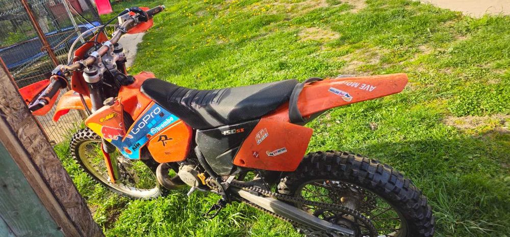Vând motocicletă enduro KTM EXC 200 din 2007
