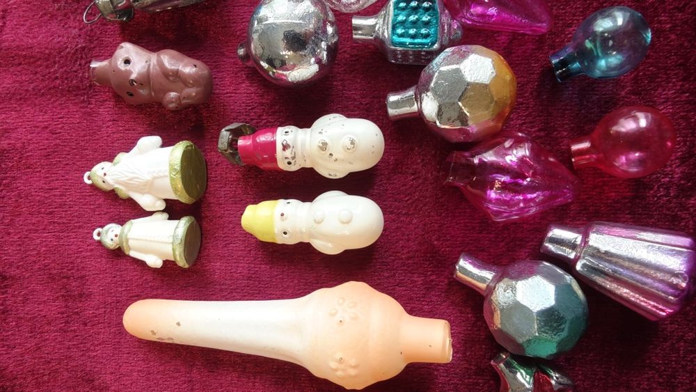 Елочные игрушки Малютка СССР.