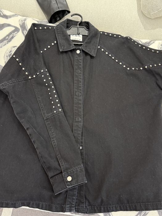 Джинсовая рубашка Zara