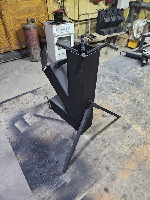 Печь походная "Щепочница"