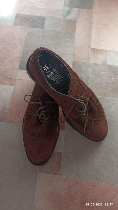 Мужские туфли кожаные