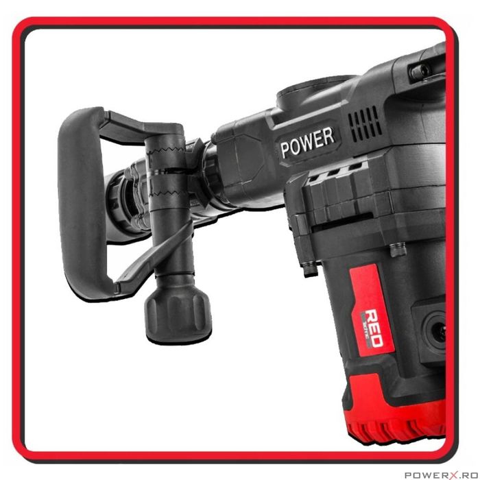 Ciocan demolator SDS MAX, 20 J, 3000 W, 230 V, rotopercutor, Red