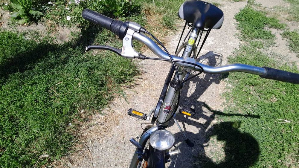 Bicicleta strada Pegasus,28 inchi,Aluminiu,7V Nexus,fr clasica,sa gel