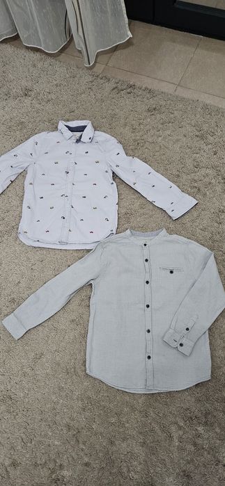 Lot cămăși zara și h&m 128