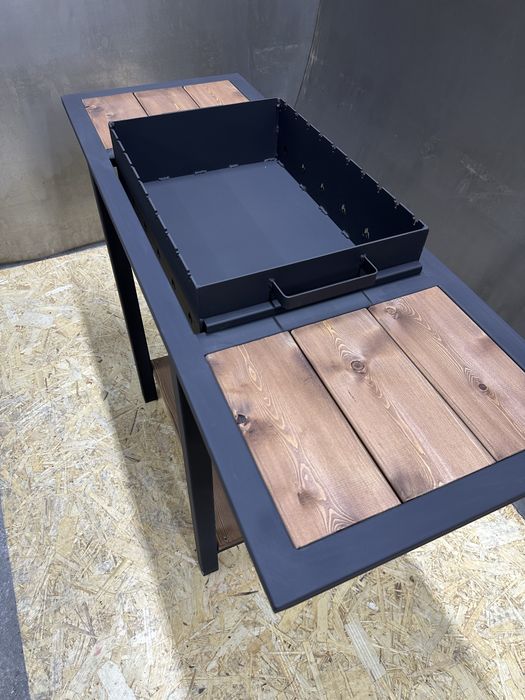 Мангал в стиле лофт