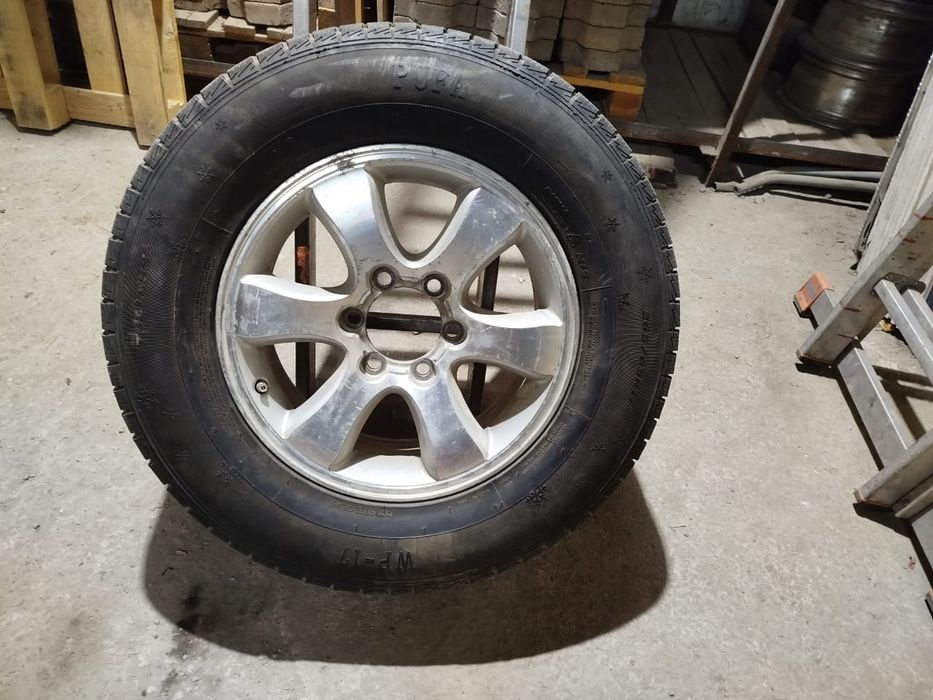 Запасное колесо в сборе, запаска, Toyota lc Prado