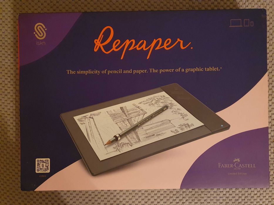 Графичен таблет iskn Repaper - Faber-Castell Limited Edition