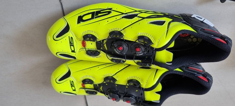 Велотуфли Sidi Shot Carbon green 45