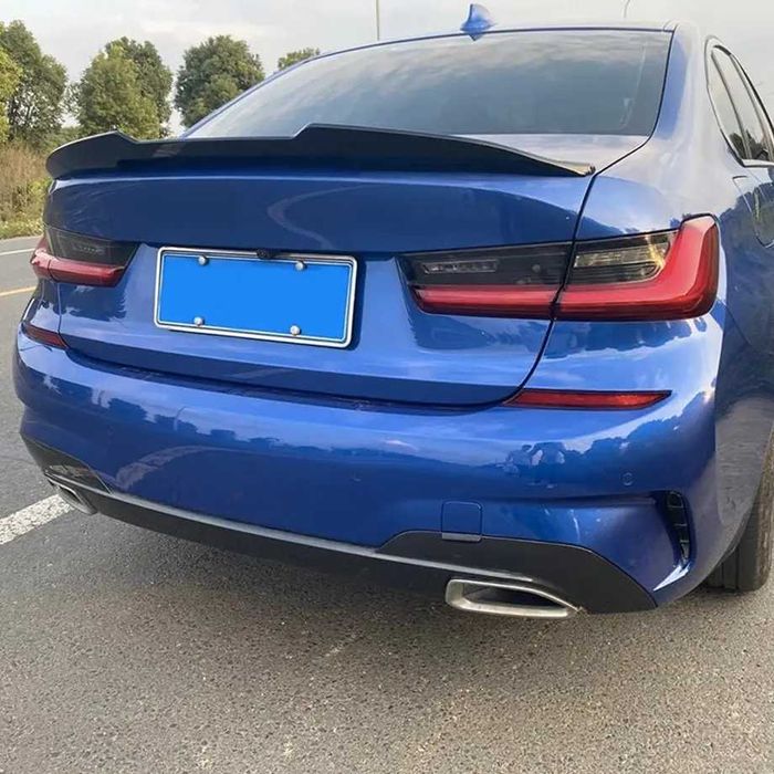 Eleron Lip Codita Portbagaj BMW Seria 3 G20 High Kick PSM, Negru Lucio