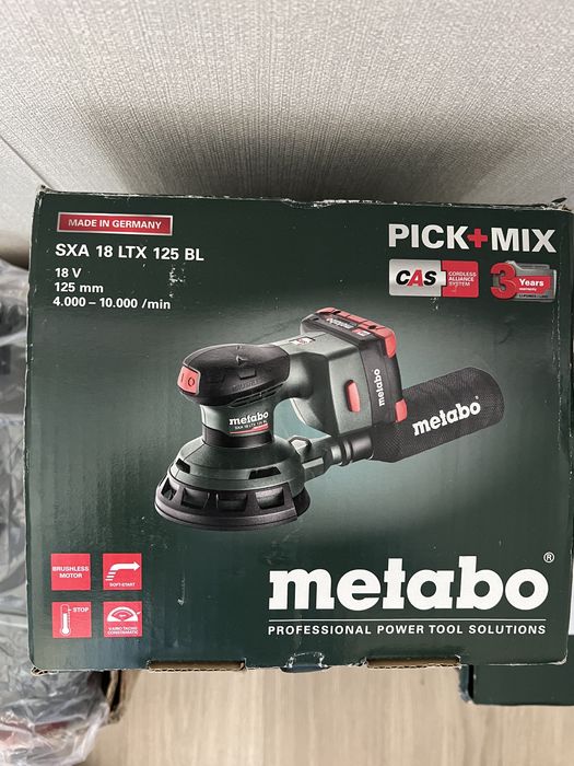 Slefuitor Metabo SXA 18 LTX-125 BL-Sigilat