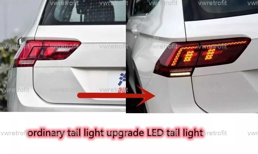 Mufe adaptoare update stopuri LED Dinamic OEM VW Tiguan MK2 AD1 2016+