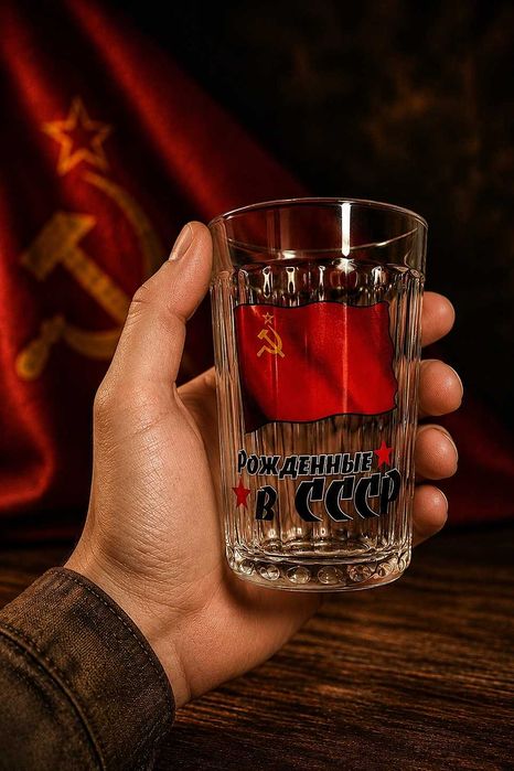 Стакан Гранёный «Рождённые в СССР»