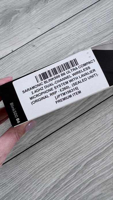 Microfon Wireless Saramonic Blink500 B6 – Nou, Sigilat