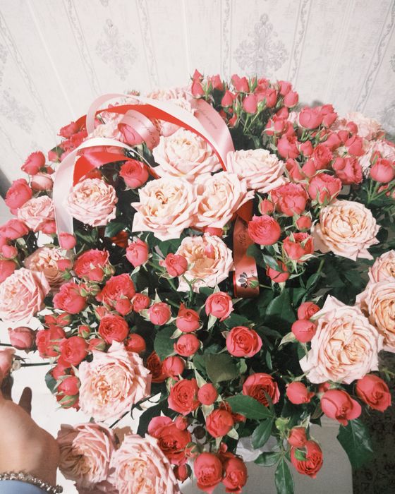 Корзинадағы гүл