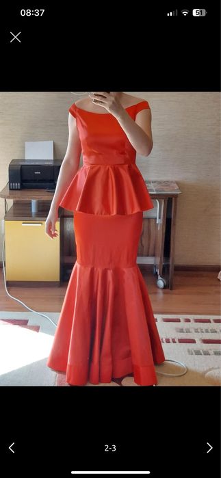 Вечерний юбочный костюм