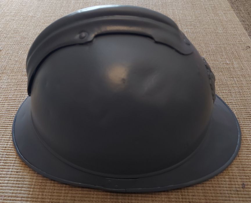 Casca panoplie decoratiune Adrian M15 originala franceza WW1 extra