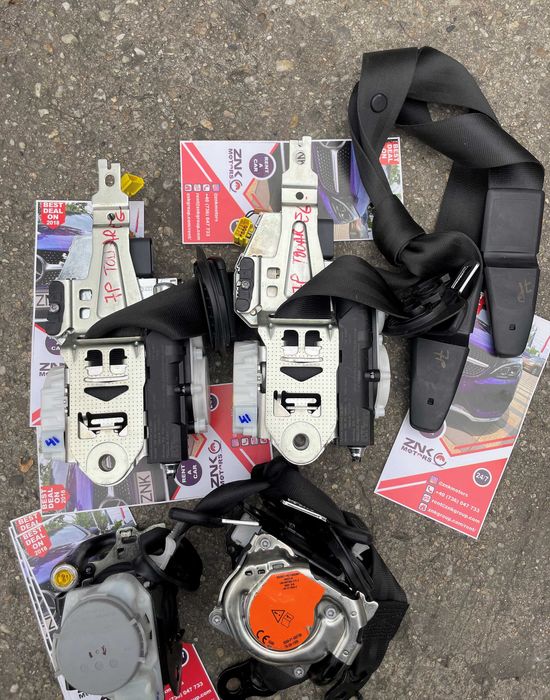 set centuri siguranta VW Touareg 7p presafe / kit airbag / plansa bord