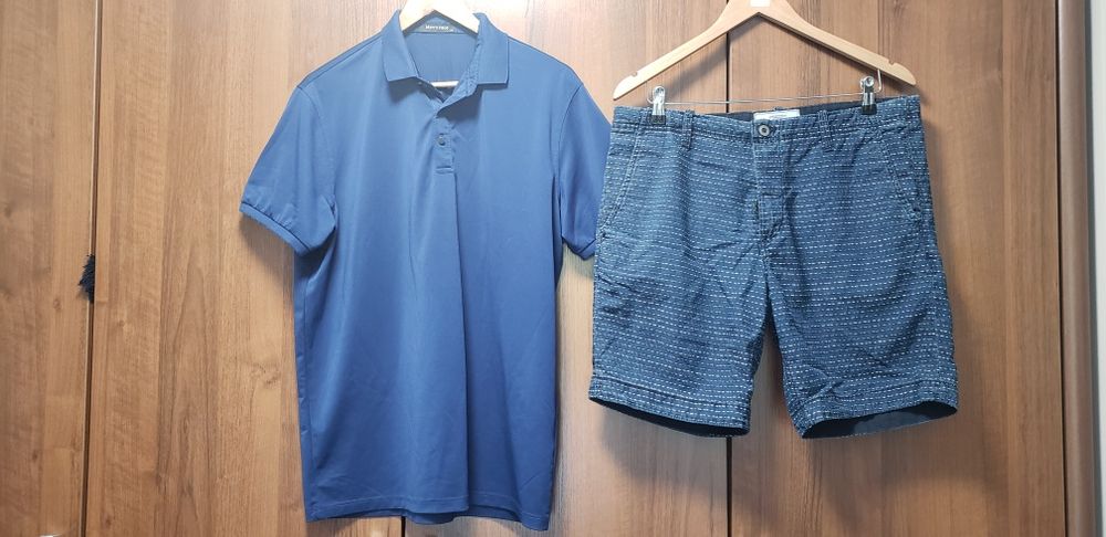 Мужские брендовые шорты SpringField  и футболка polo 54р.