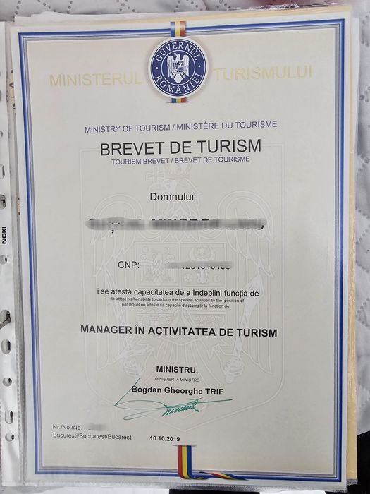 Brevet de Turism