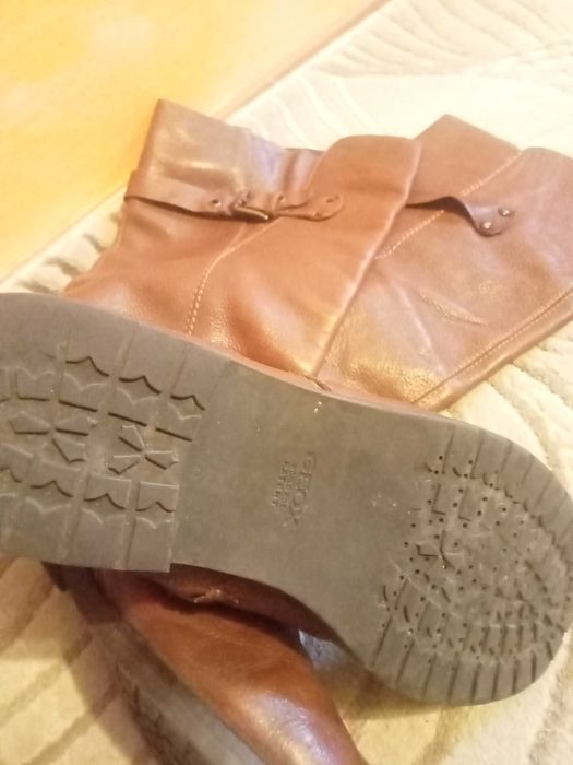 Cizme piele Geox 39/ Geaca fas iarna Crane - 158-164 / 42 (noua)