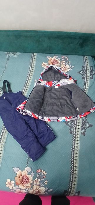 Детский комбинезон зимний куртка