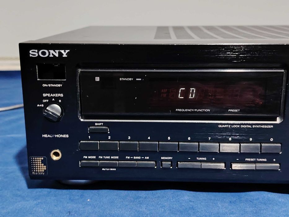 SONY STR-GX70ES FM Stereo Receiver, funcționează numai boxa dreapta