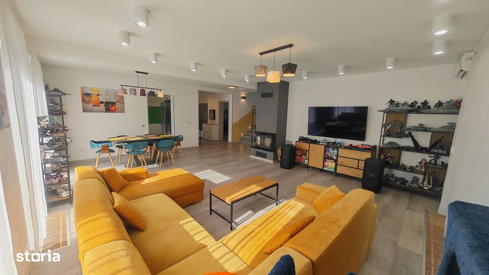 Casă Clasa A, aproape Pasivă , 200 mp utili, Teren 1046 mp, Smart Home