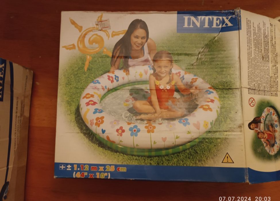 Бассейн детский Intex