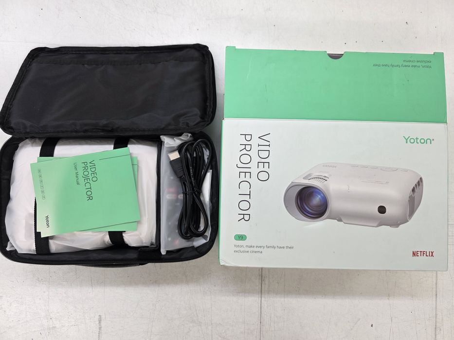 4K WiFi6 YOTON Y9 смарт видео проектор за домашно кино