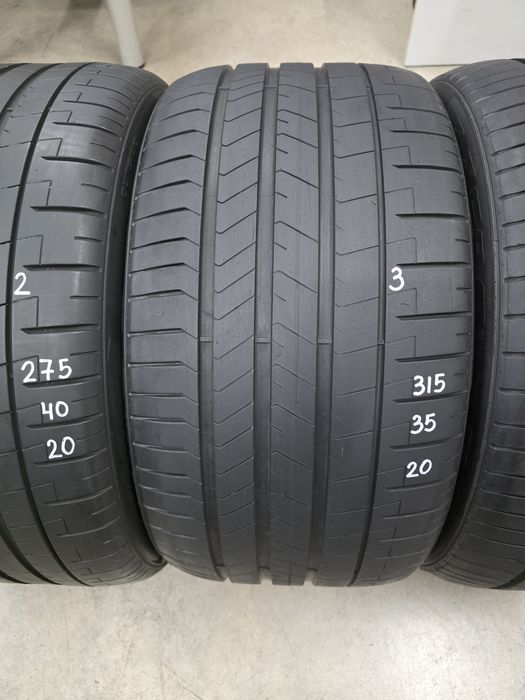 275/40/20 & 315/35/20 4бр.PIRELLI P ZERO PZ4 XL-Неразличими от НОВИ