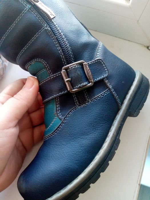 Продам детские демисезонные сапожки
Размер: 27
Цвет: синий с бирюзовым